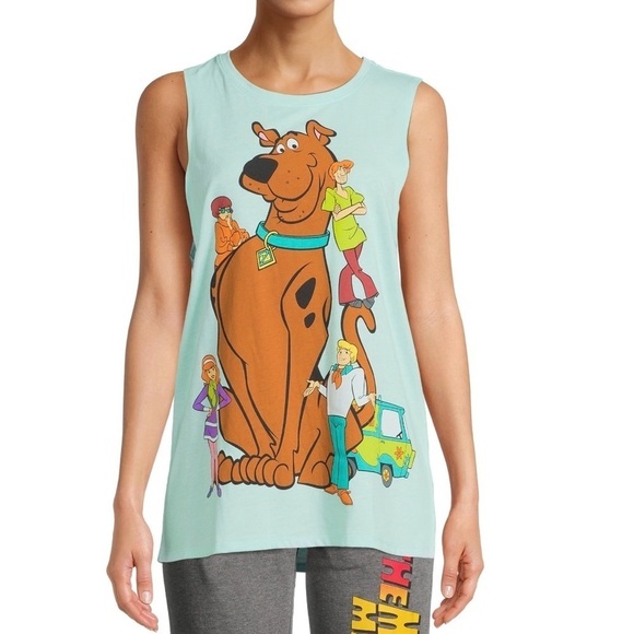 Scooby Doo Hanna Barbera junior tank top new with tags in a 7/9 - Picture 9 of 9